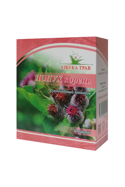 Напиток чайный Азбука трав Лопух корень, 50 г