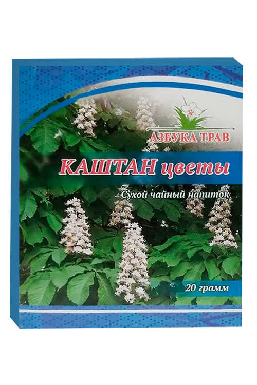 Напиток чайный Азбука трав Каштан цветы, 20 г