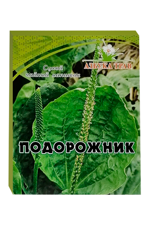 Напиток чайный Азбука трав Подорожник лист, 25 г