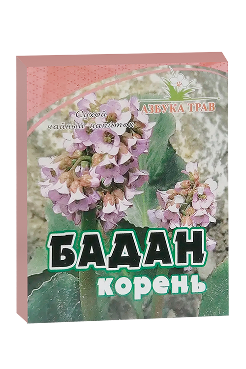 Напиток чайный Азбука трав Бадан корень, 40 г