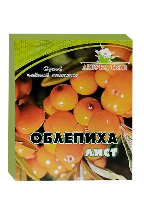 Напиток чайный Азбука трав Облепиха лист, 20 г