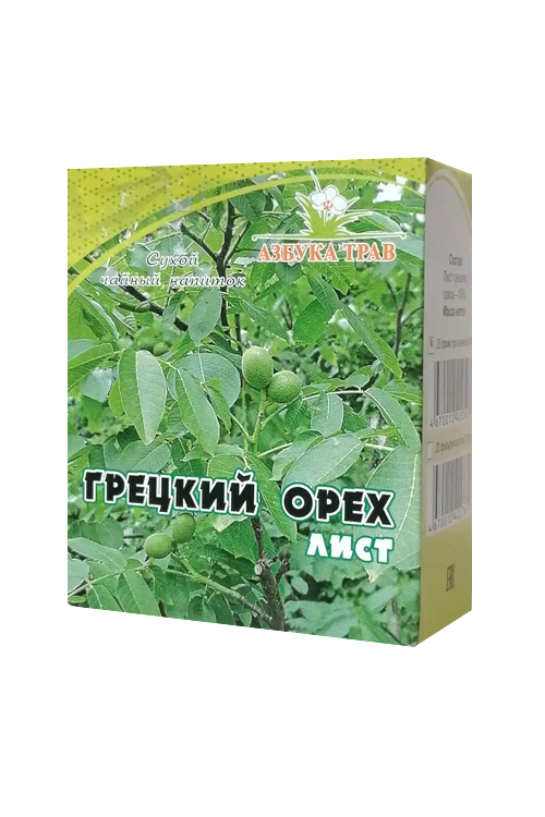 Напиток чайный Азбука трав Грецкий орех лист, 25 г