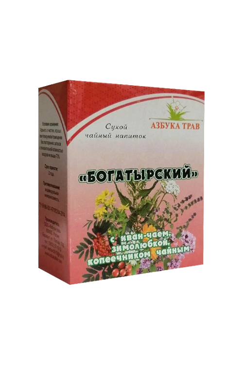 Напиток чайный Азбука трав Богатырский д/повышения активности мужчин, 40 г