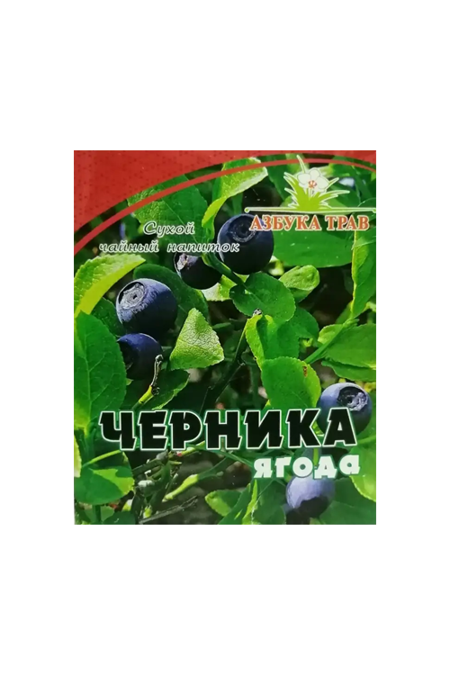 Напиток чайный Азбука трав Черника ягода, 50 г