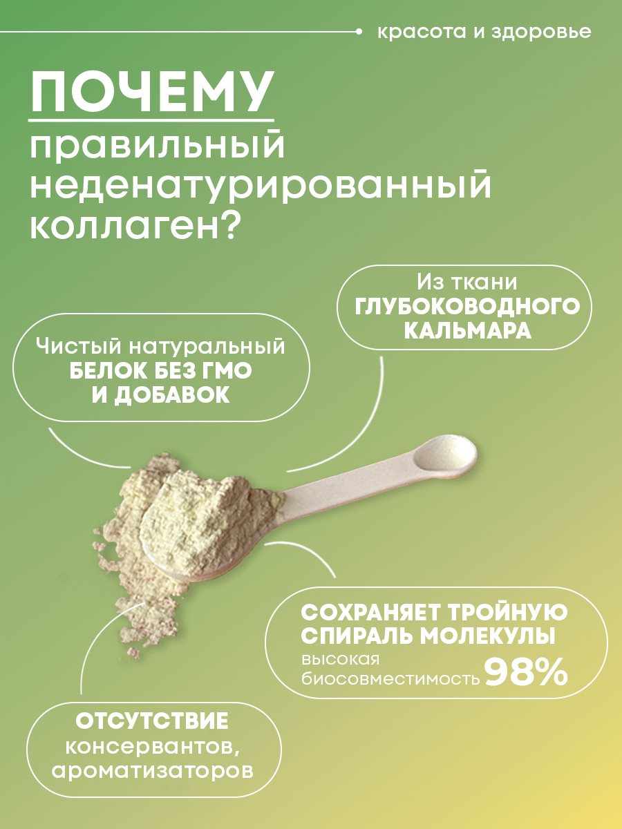Морской неденатурированный нативный коллаген IT'S COLLAGEN 50 г