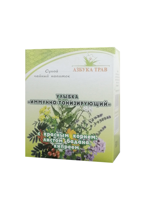Сбор Азбука трав Улыбка Иммуно-тонизирующий, 40 г