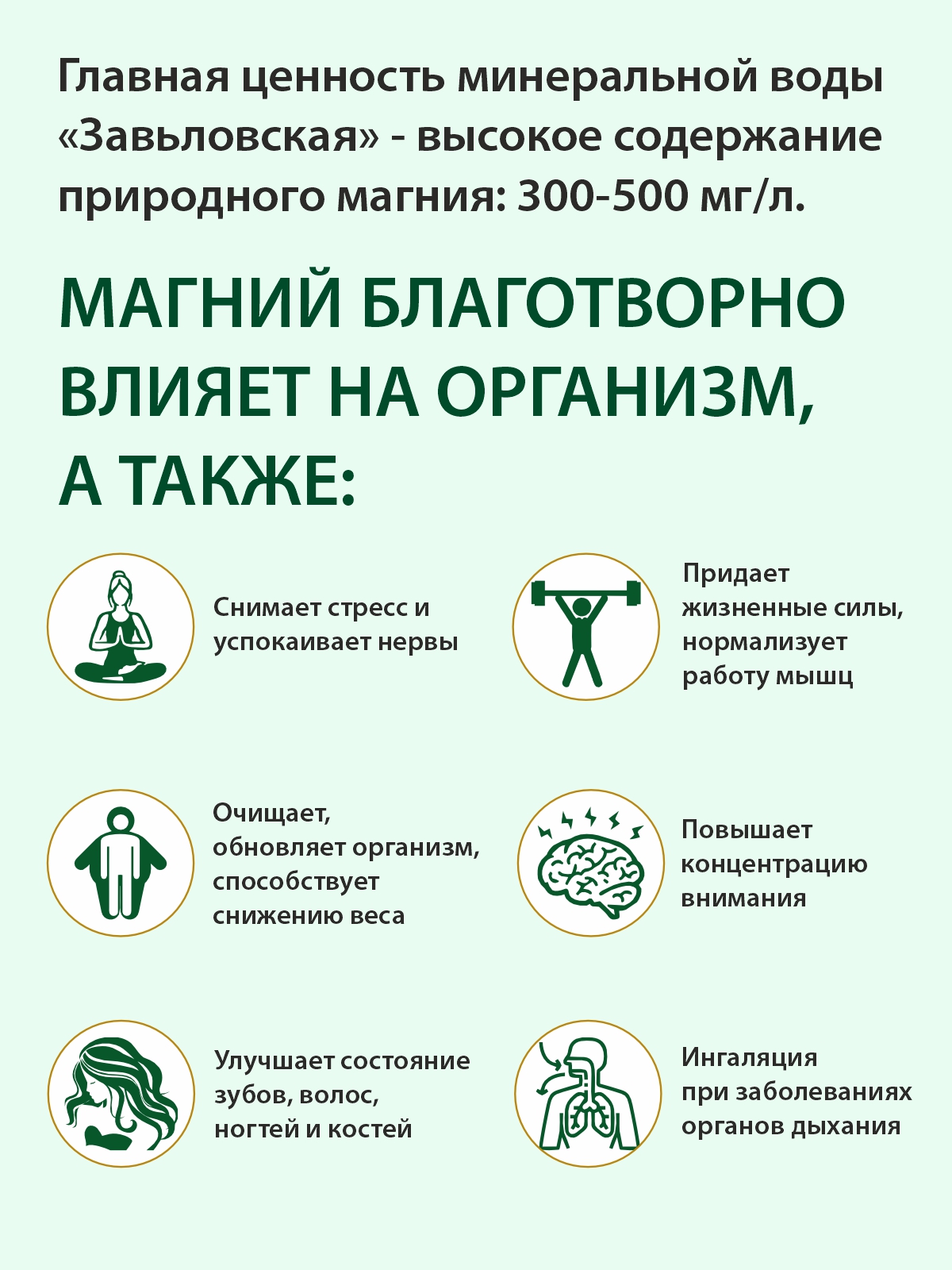 Вода мин Завьяловская питьевая лечебно-столовая газ, 1,5 л, пластик