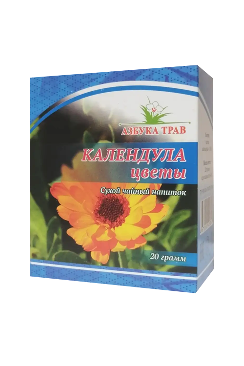 Напиток чайный Азбука трав Календула цветы, 1 г, 20 шт