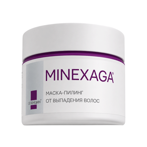 Маска-пилинг Селенцин Minexaga от выпадения волос д/кожи головы, 200 мл