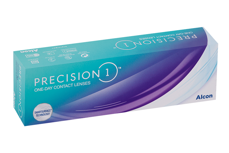 Линзы Alcon Precision1 контактные мягкие 8.3/14.2 (диоптрия -0,75), 30 шт