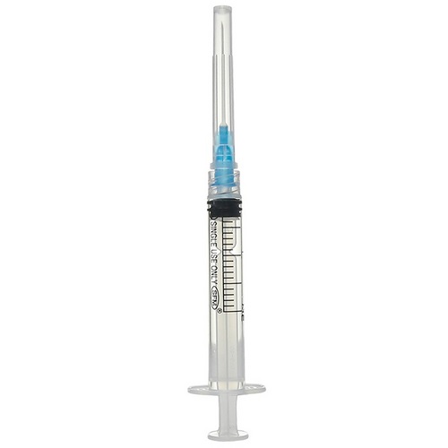 Шприц Triafarm Products Luer Lock 3-х комп стерил с иглой однократ применения, 2 мл, 10 шт