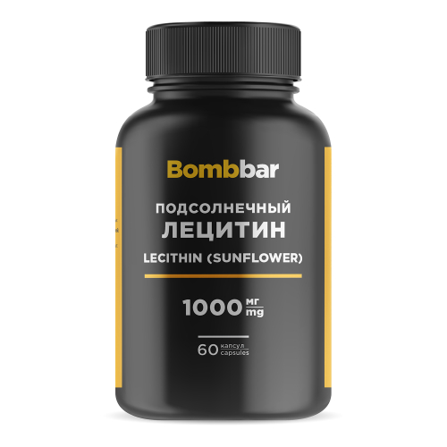 Лецитин BOMBBAR, 60 шт, капсулы