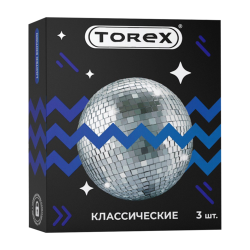 Презервативы Torex Limited edition классические, 3 шт