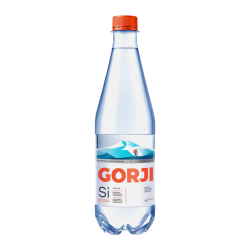 Вода минеральная Gorji газ, 0,5 л, ПЭТ