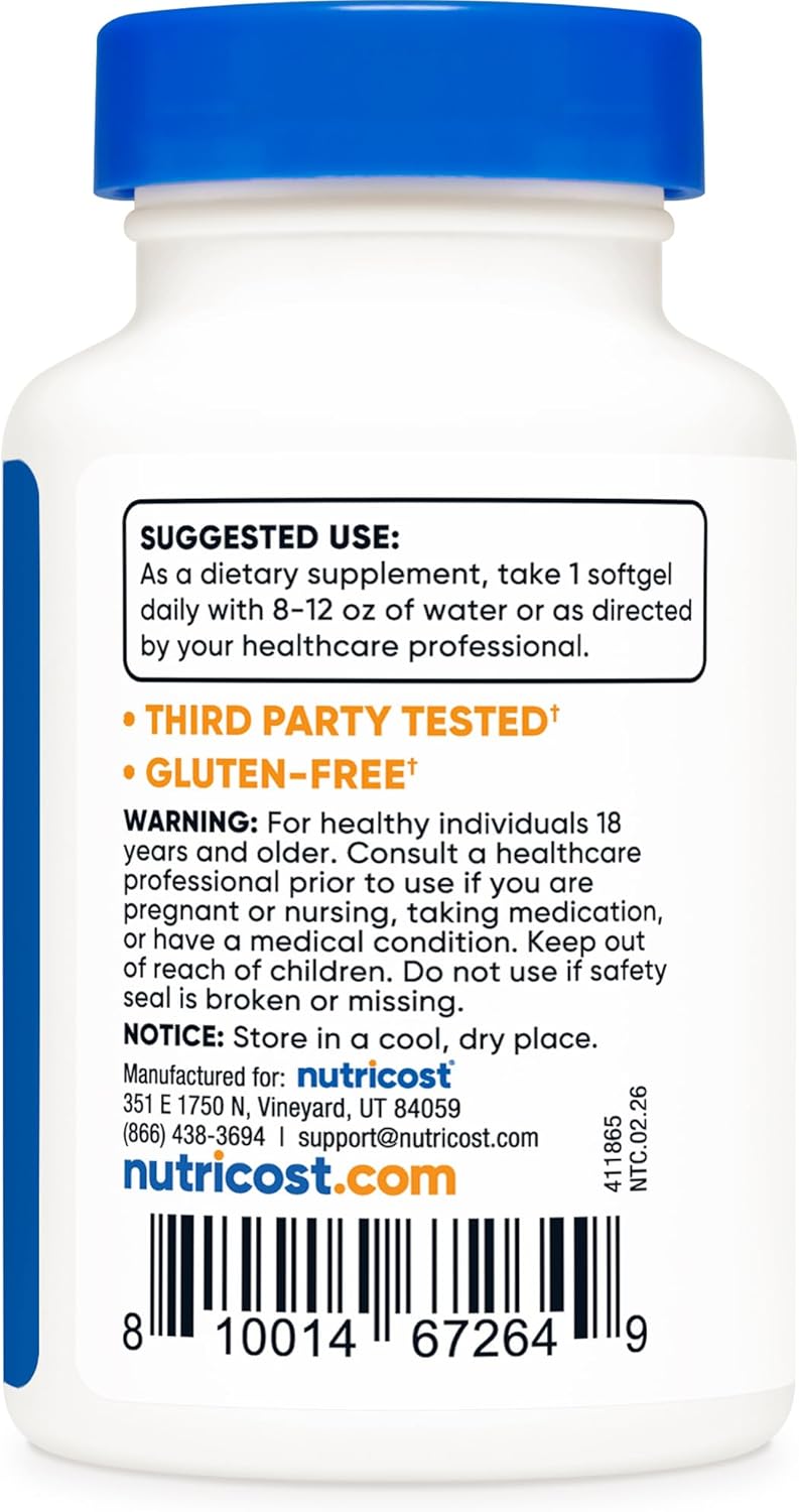 Nutricost Vitamin K2 MK-7 100 MCG, 240 капсул