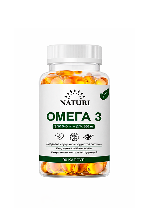 Омега 3 35% Naturi, 90 шт, капсулы