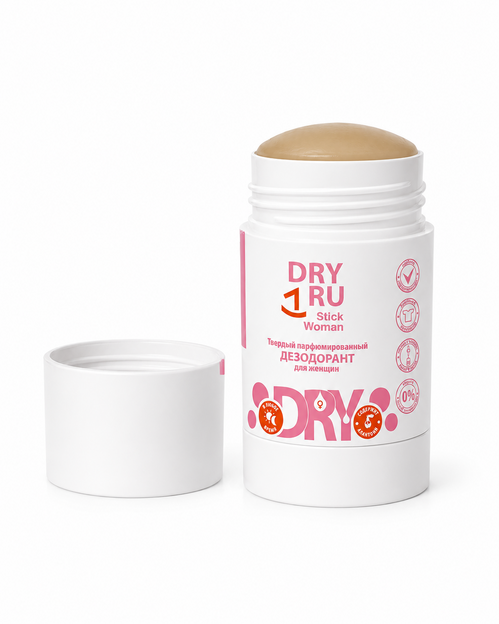 Дезодорант DRY RU stick woman парфюмированный твердый, 50 мл