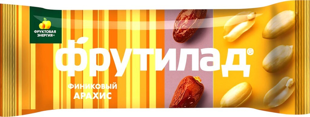 Батончик Фрутилад финиковый с арахисом, 42 г