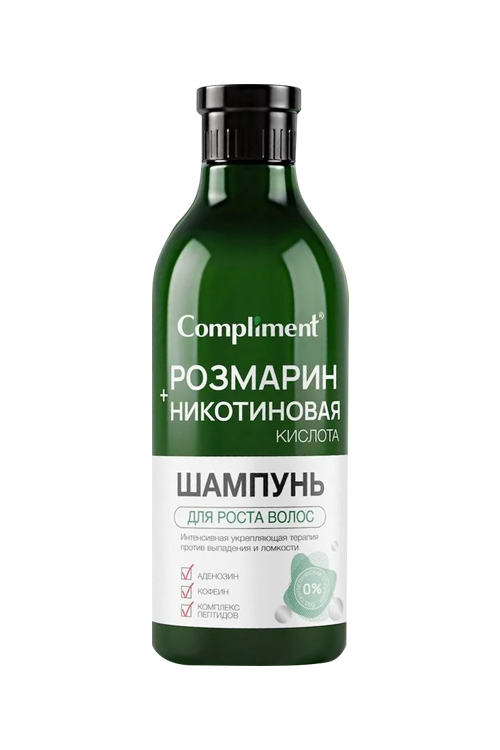 Бальзам Compliment д/роста волос розмарин/никотиновая кислота, 400 мл