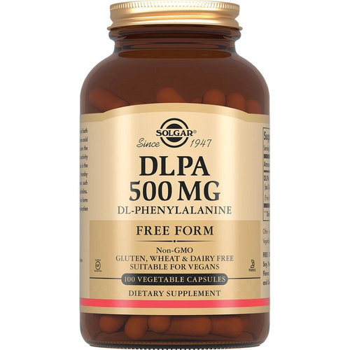 Фенилаланин Solgar, 100 шт, капсулы