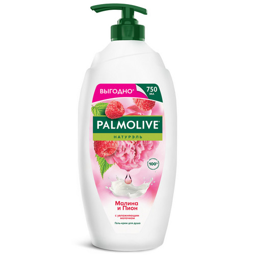 Гель-крем д/душа Palmolive Натурэль малина и...