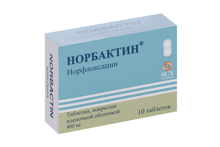 

Норбактин 400 мг, 10 шт, таблетки покрытые пленочной оболочкой