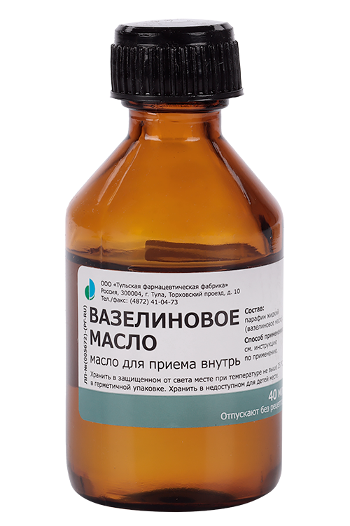 

Вазелиновое, 40 мл, масло