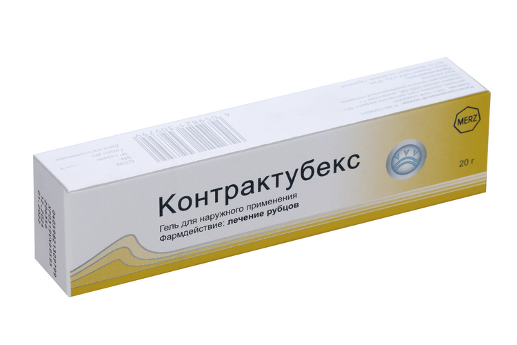 

Контрактубекс 20 г, гель для наружного применения