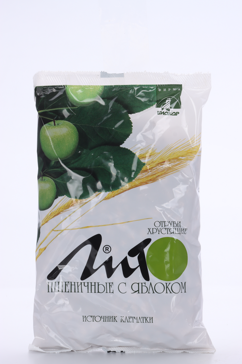 Отруби пшенич хрустящ яблоко, 200 г